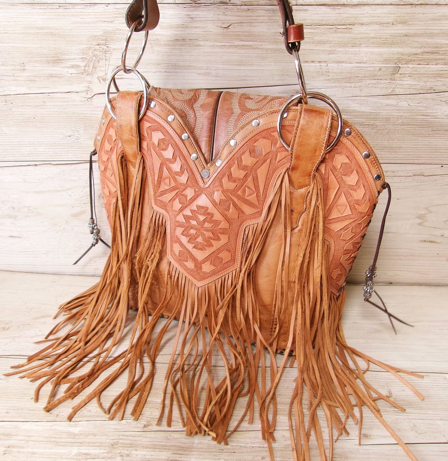 Double Cowboy Boot Purse DB367