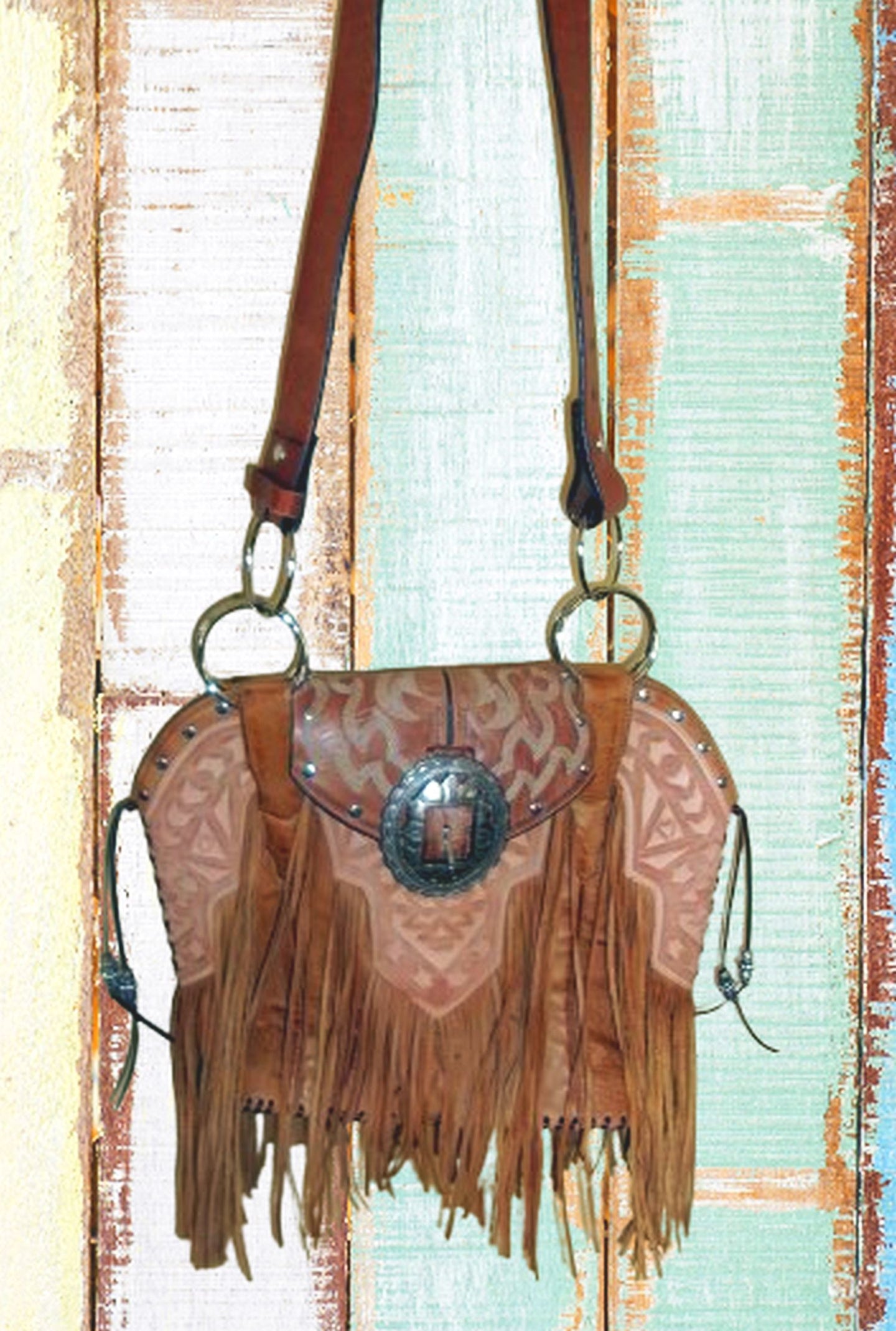 Double Cowboy Boot Purse DB367