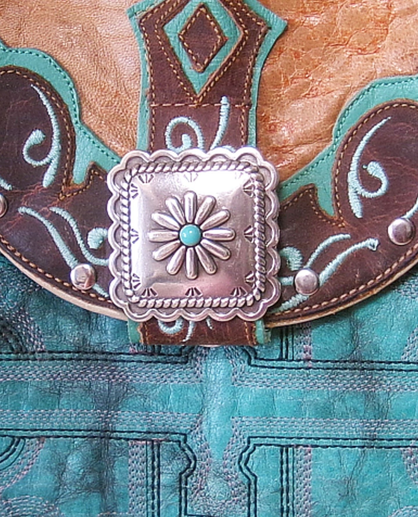 Double Cowboy Boot Purse DB368