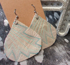 Leather Earrings ER16