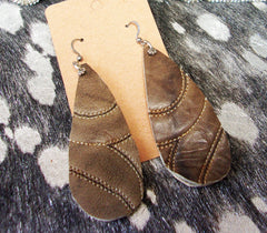 Leather Earrings ER35