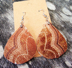 Leather Earrings ER46