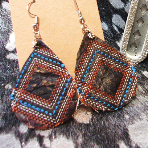 Leather Earrings ER54