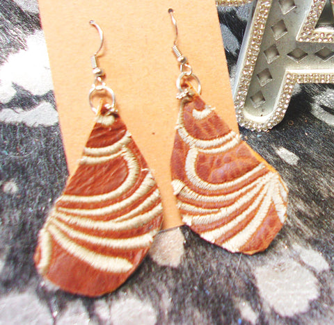 Leather Earrings ER59