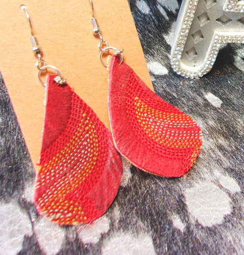 Leather Earrings ER61