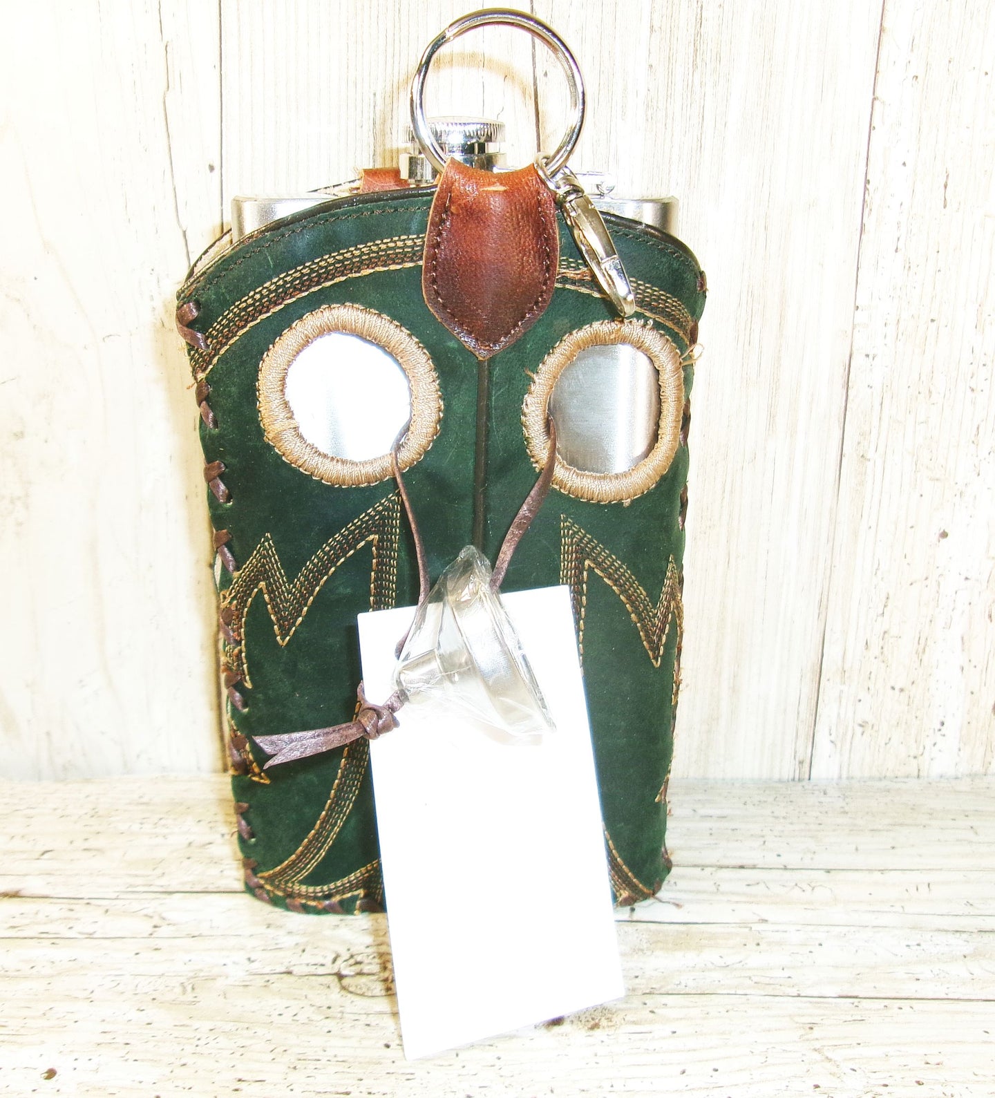 12oz Cowboy Boot Flask FL05