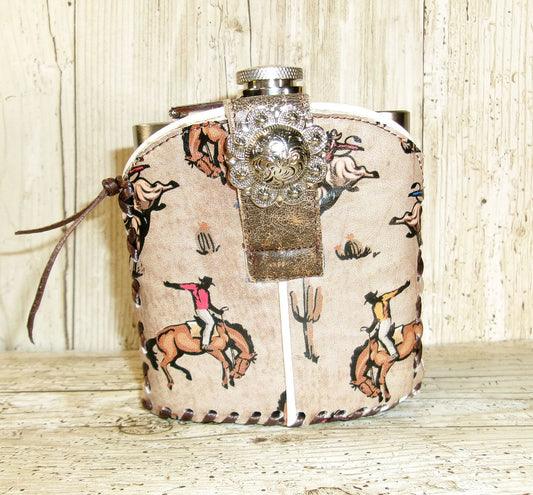 6oz Cowboy Boot Flask FL14