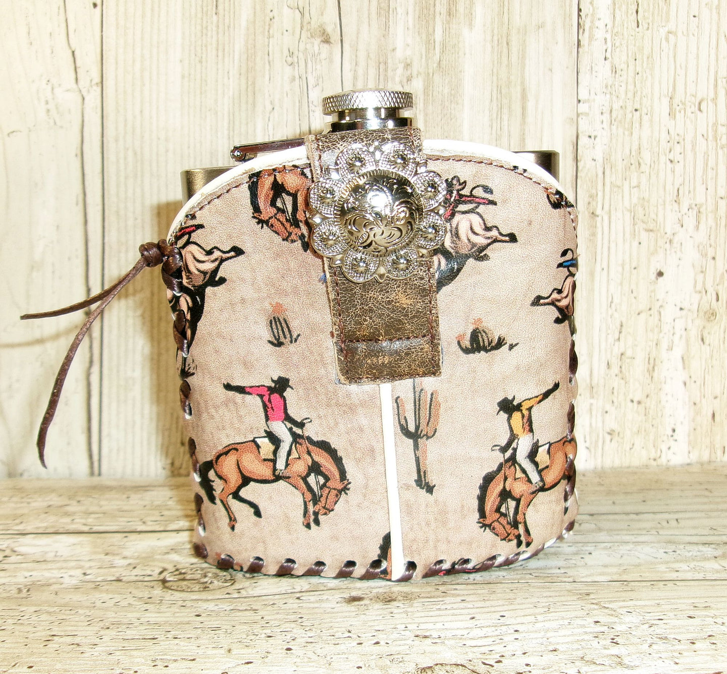 6oz Cowboy Boot Flask FL14