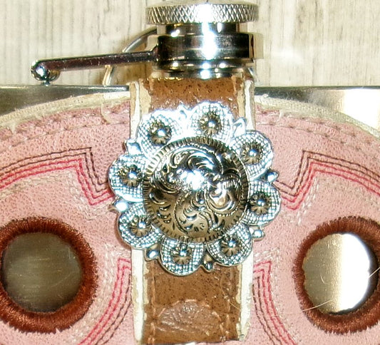6oz Cowboy Boot Flask FL18 handcrafted from cowboy boots. Shop  at ChrisThompsonBags.com and buy the best ["Bottle","flask"] at Chris Thompson Bags.