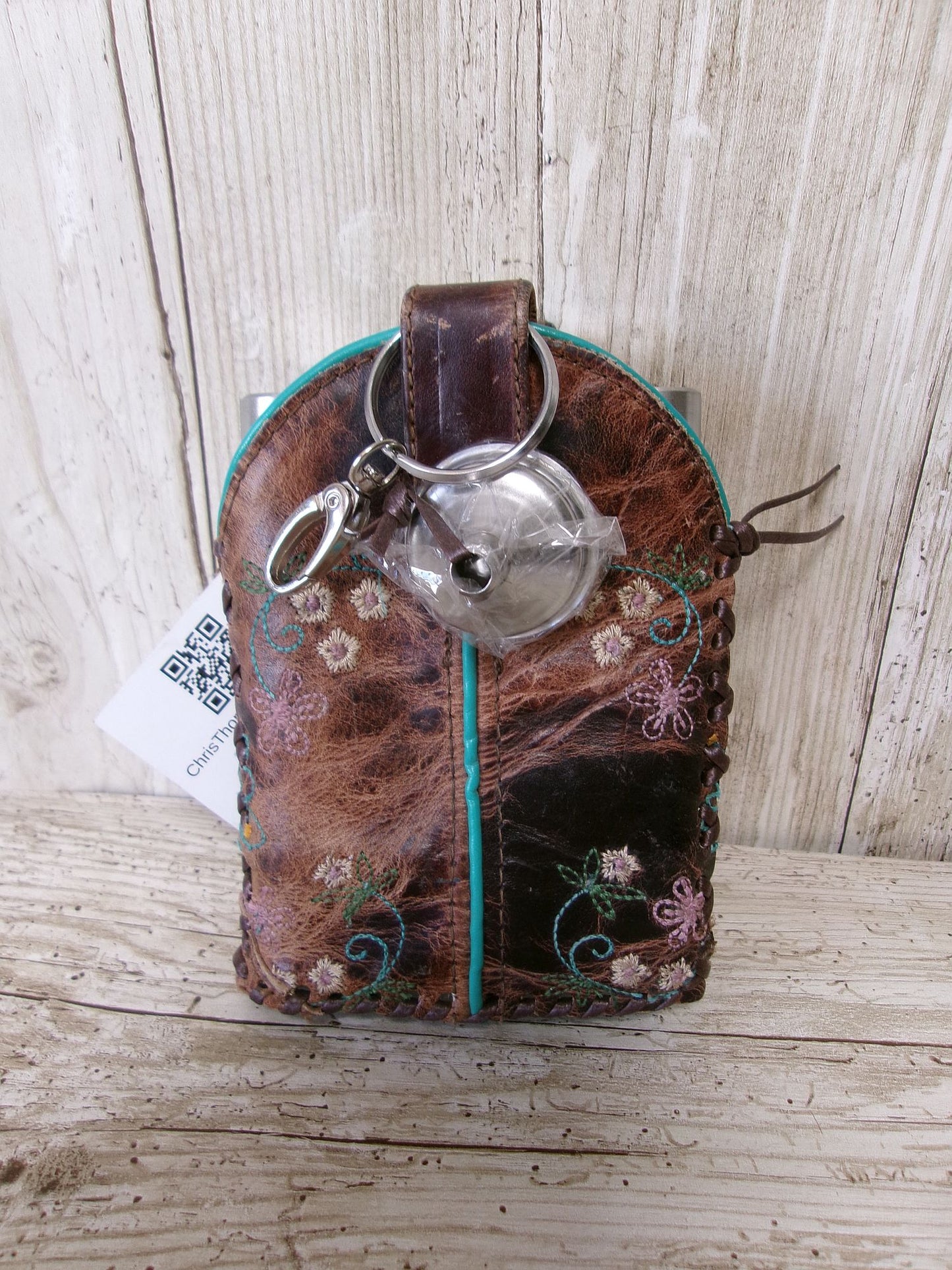 8oz Cowboy Boot Flask FL31 handcrafted from cowboy boots. Shop  at ChrisThompsonBags.com and buy the best ["Bottle","flask"] at Chris Thompson Bags.