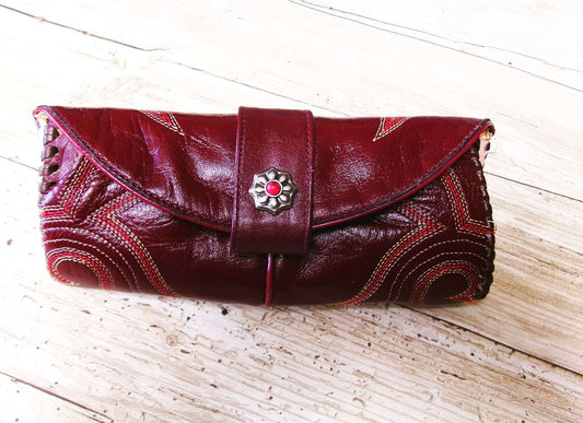 Eyewear Case gc#02 handcrafted from cowboy boots. Shop  at ChrisThompsonBags.com and buy the best ["eyeglasses","sunglasses"] at Chris Thompson Bags.