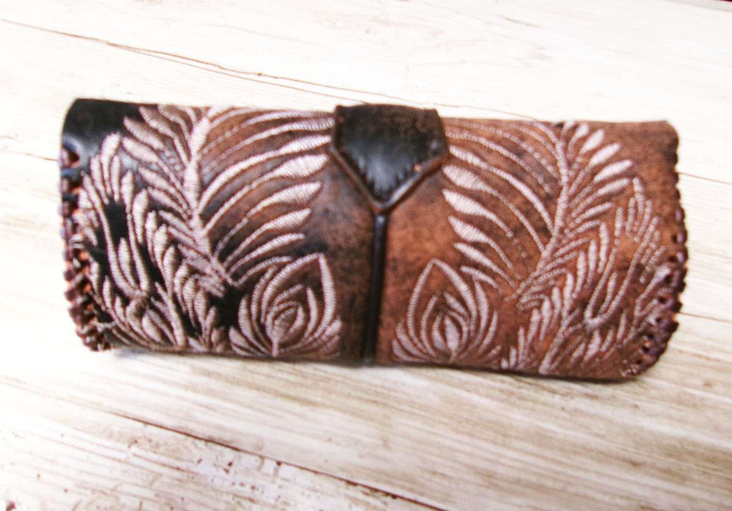 Eyewear Case gc#08 handcrafted from cowboy boots. Shop  at ChrisThompsonBags.com and buy the best ["eyeglasses","sunglasses"] at Chris Thompson Bags.
