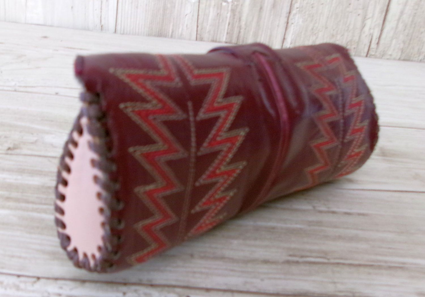 Cowboy Boot Eyewear Case #GC2 handcrafted from cowboy boots. Shop  at ChrisThompsonBags.com and buy the best [] at Chris Thompson Bags.