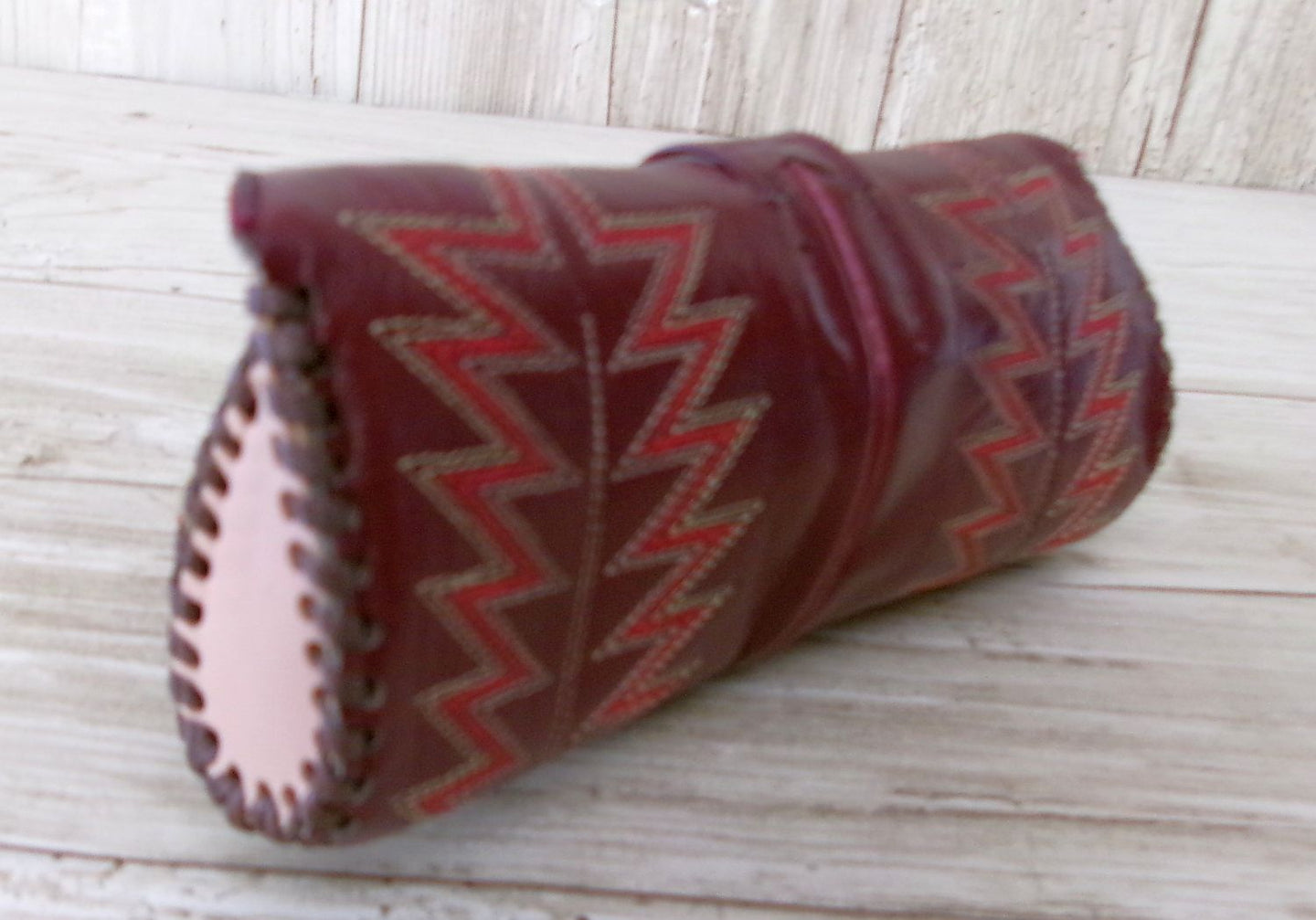 Cowboy Boot Eyewear Case #GC2 handcrafted from cowboy boots. Shop  at ChrisThompsonBags.com and buy the best [] at Chris Thompson Bags.