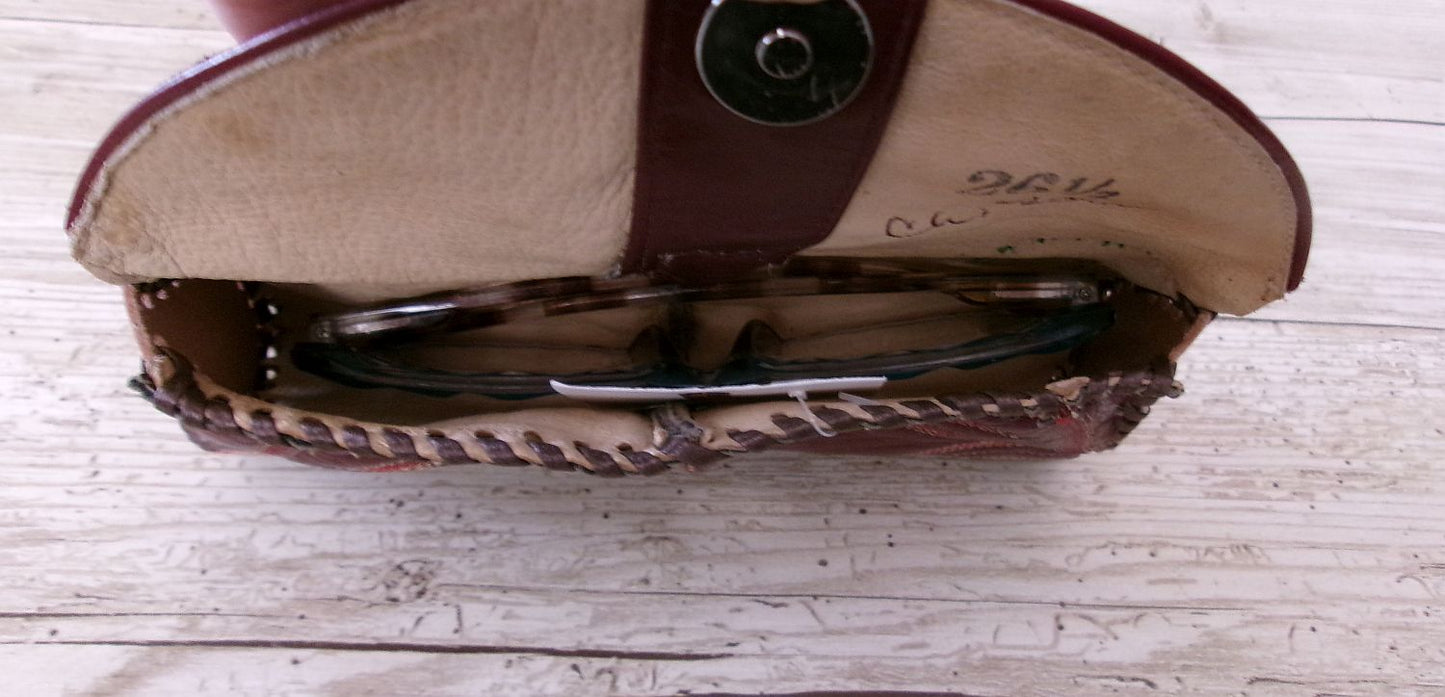 Cowboy Boot Eyewear Case #GC5 handcrafted from cowboy boots. Shop  at ChrisThompsonBags.com and buy the best [] at Chris Thompson Bags.