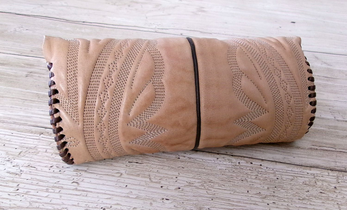Cowboy Boot Eyewear Case #GC6 handcrafted from cowboy boots. Shop  at ChrisThompsonBags.com and buy the best [] at Chris Thompson Bags.