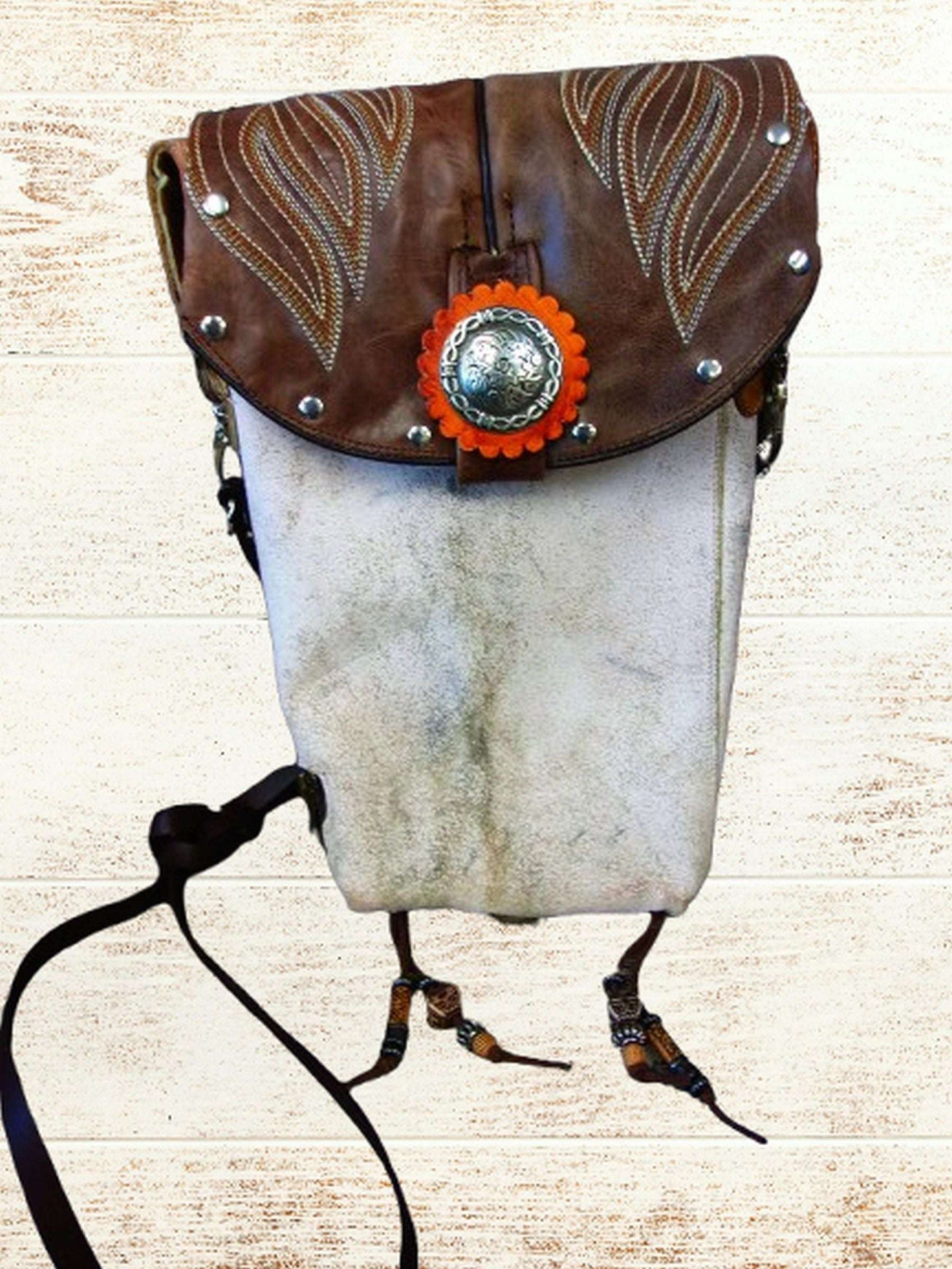 Western Artisan Bag 6Pc Bundle – Mixed Styles and Sizes handcrafted from cowboy boots. Shop  at ChrisThompsonBags.com and buy the best ["hair on hide"] at Chris Thompson Bags.