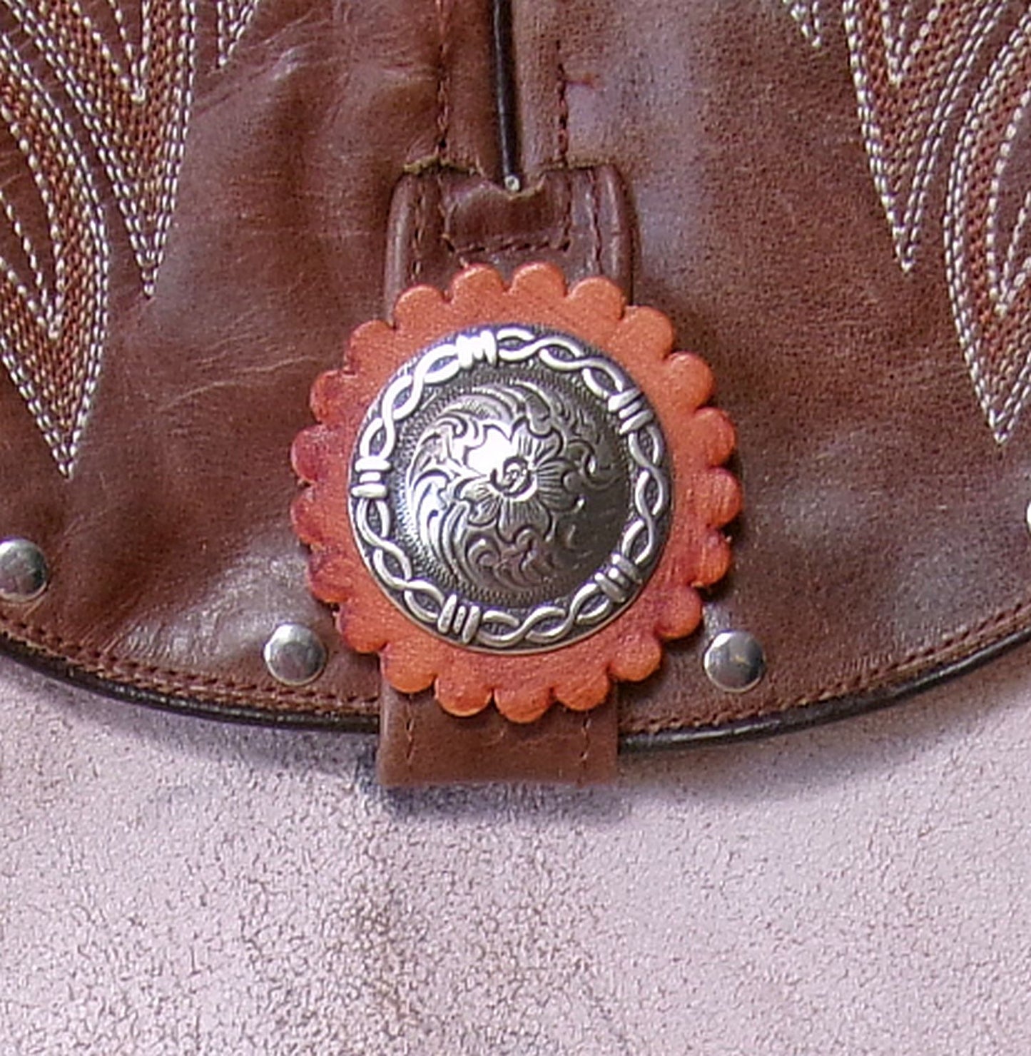 Cowboy Boot Crossbody Hipster Bag HP1024