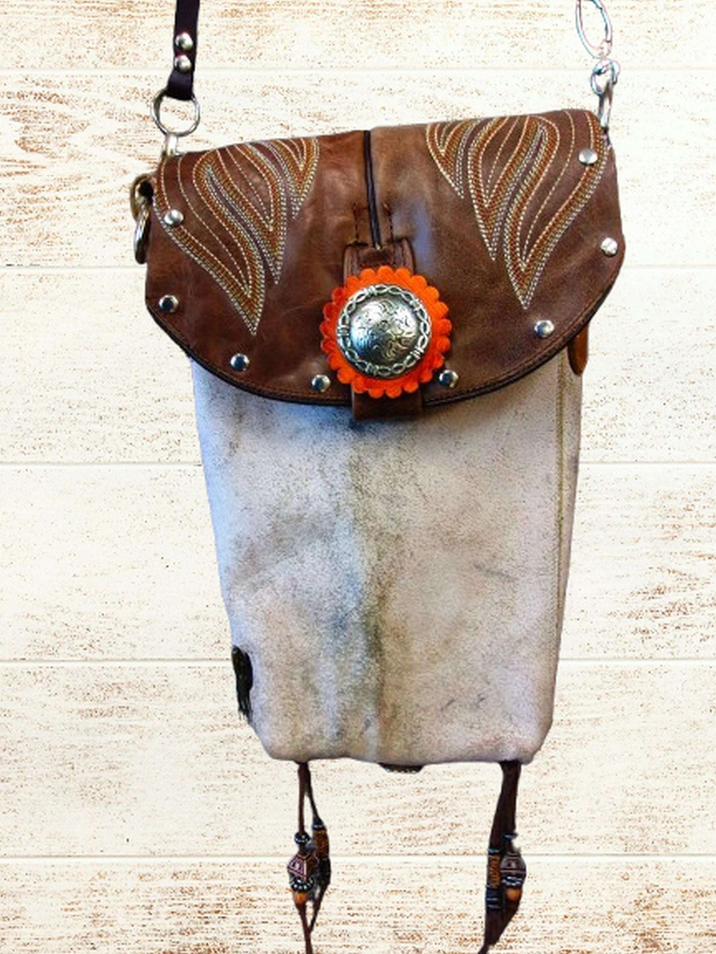 Western Artisan Bag 6Pc Bundle – Mixed Styles and Sizes handcrafted from cowboy boots. Shop  at ChrisThompsonBags.com and buy the best ["hair on hide"] at Chris Thompson Bags.