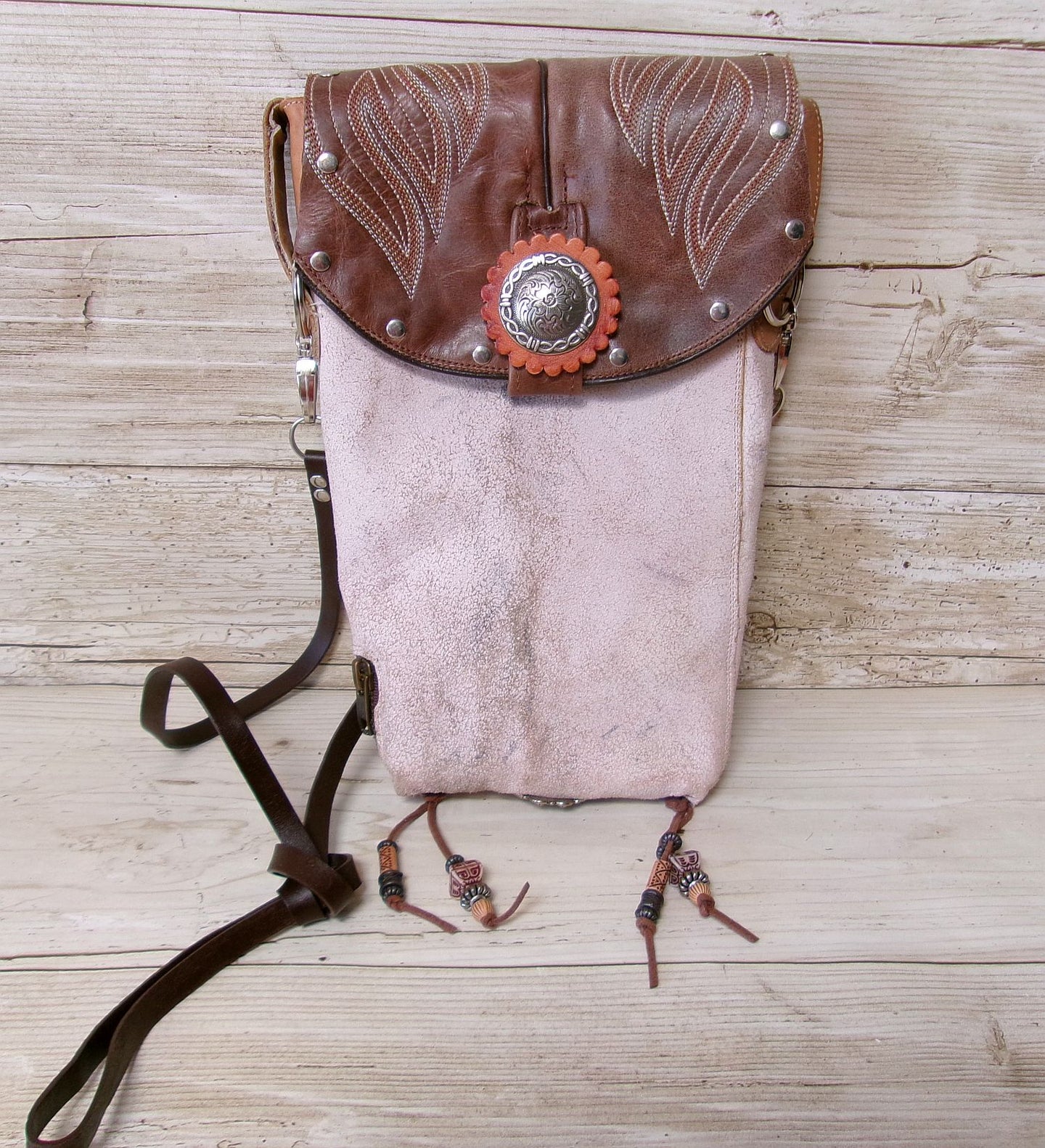 Cowboy Boot Crossbody Hipster Bag HP1024