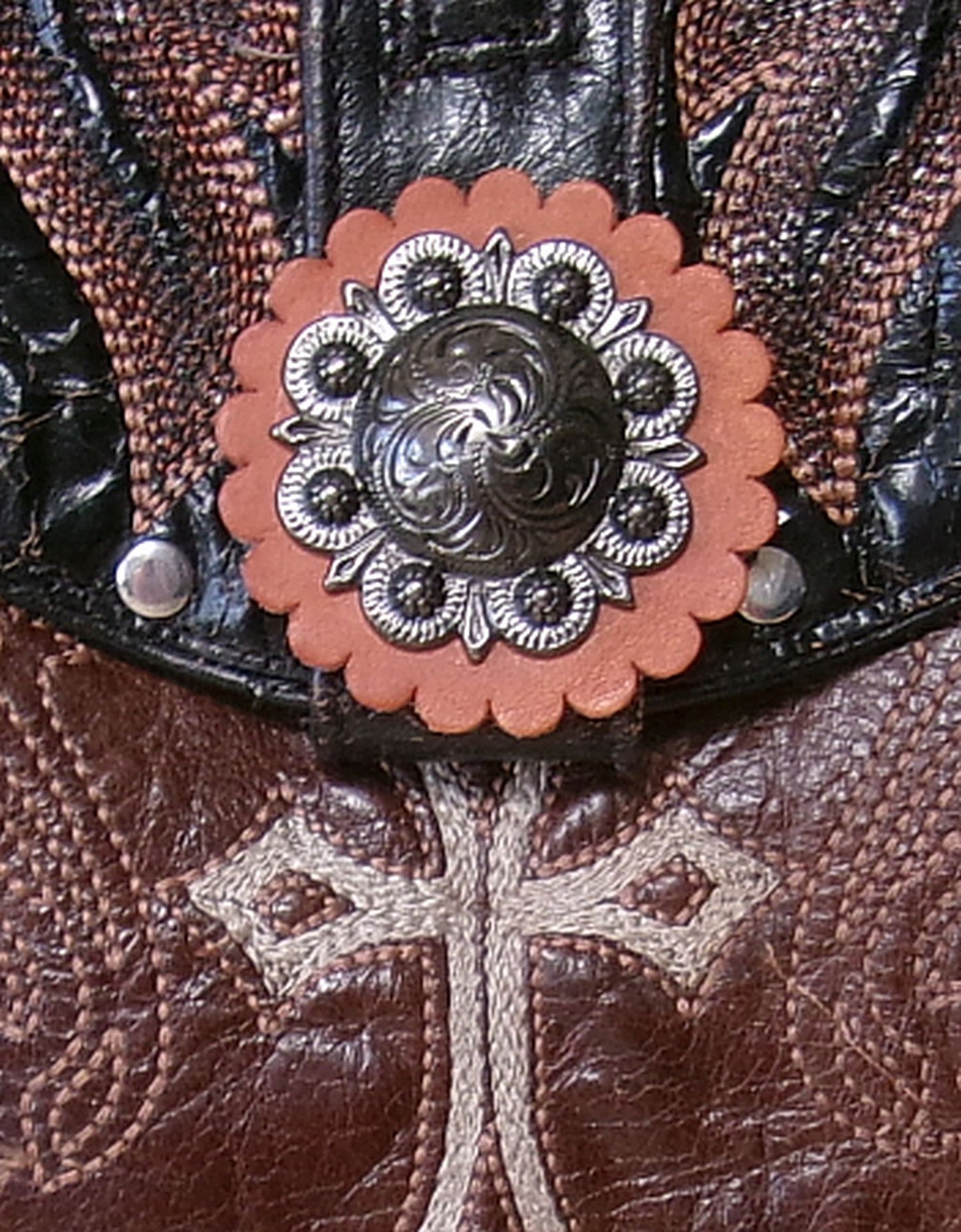 Cowboy Boot Crossbody Hipster Bag HP1029