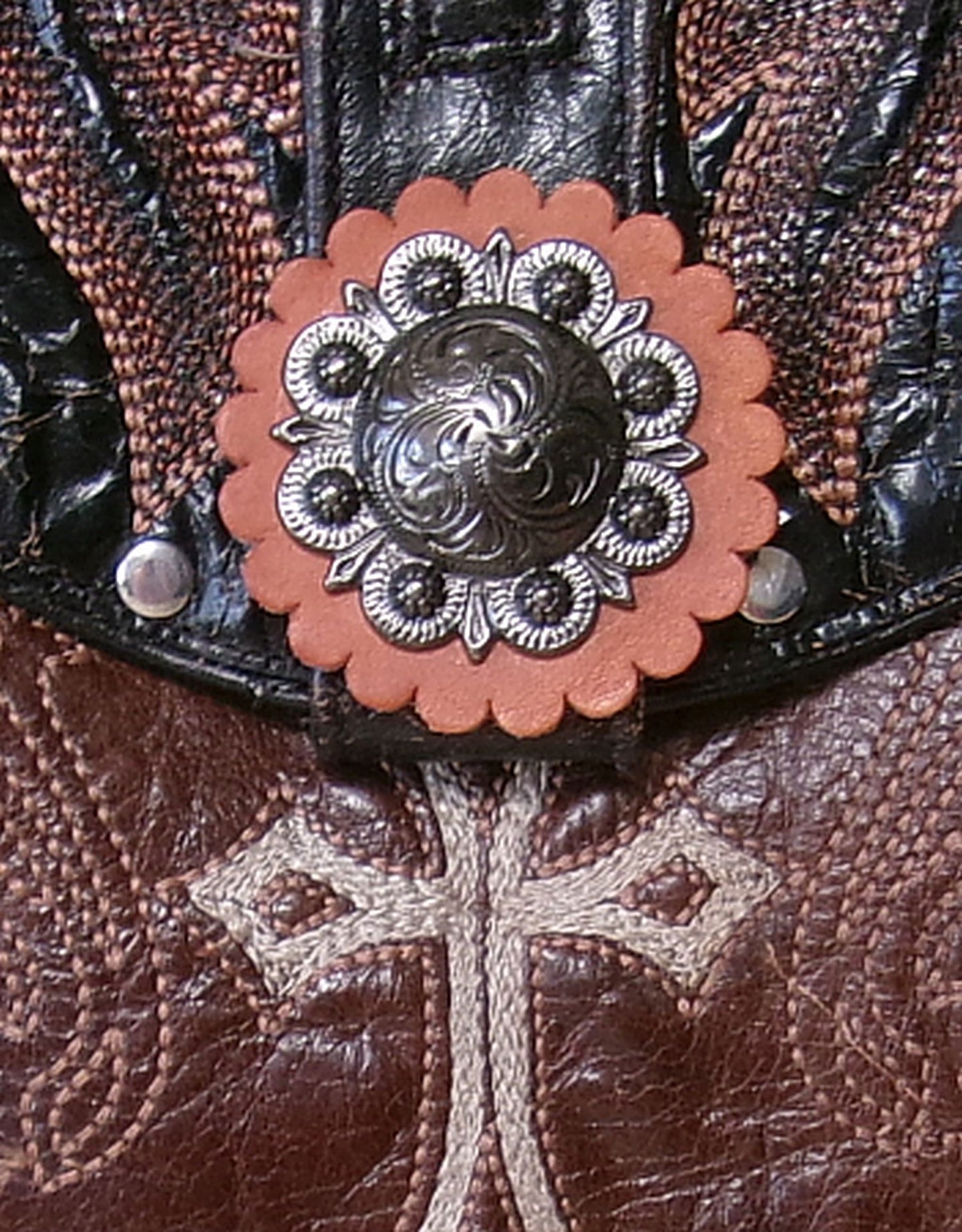 Cowboy Boot Crossbody Hipster Bag HP1029
