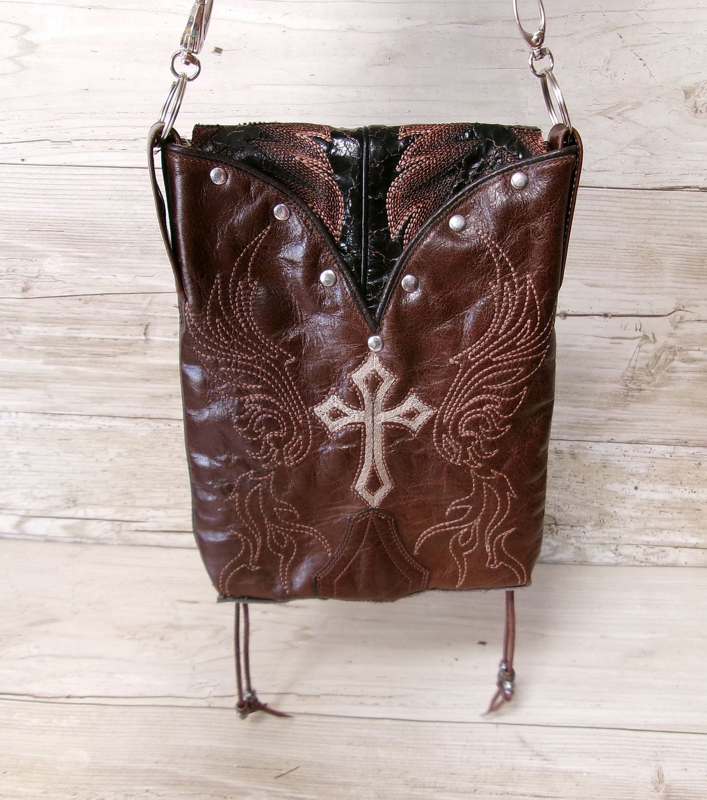 Cowboy Boot Crossbody Hipster Bag HP1029