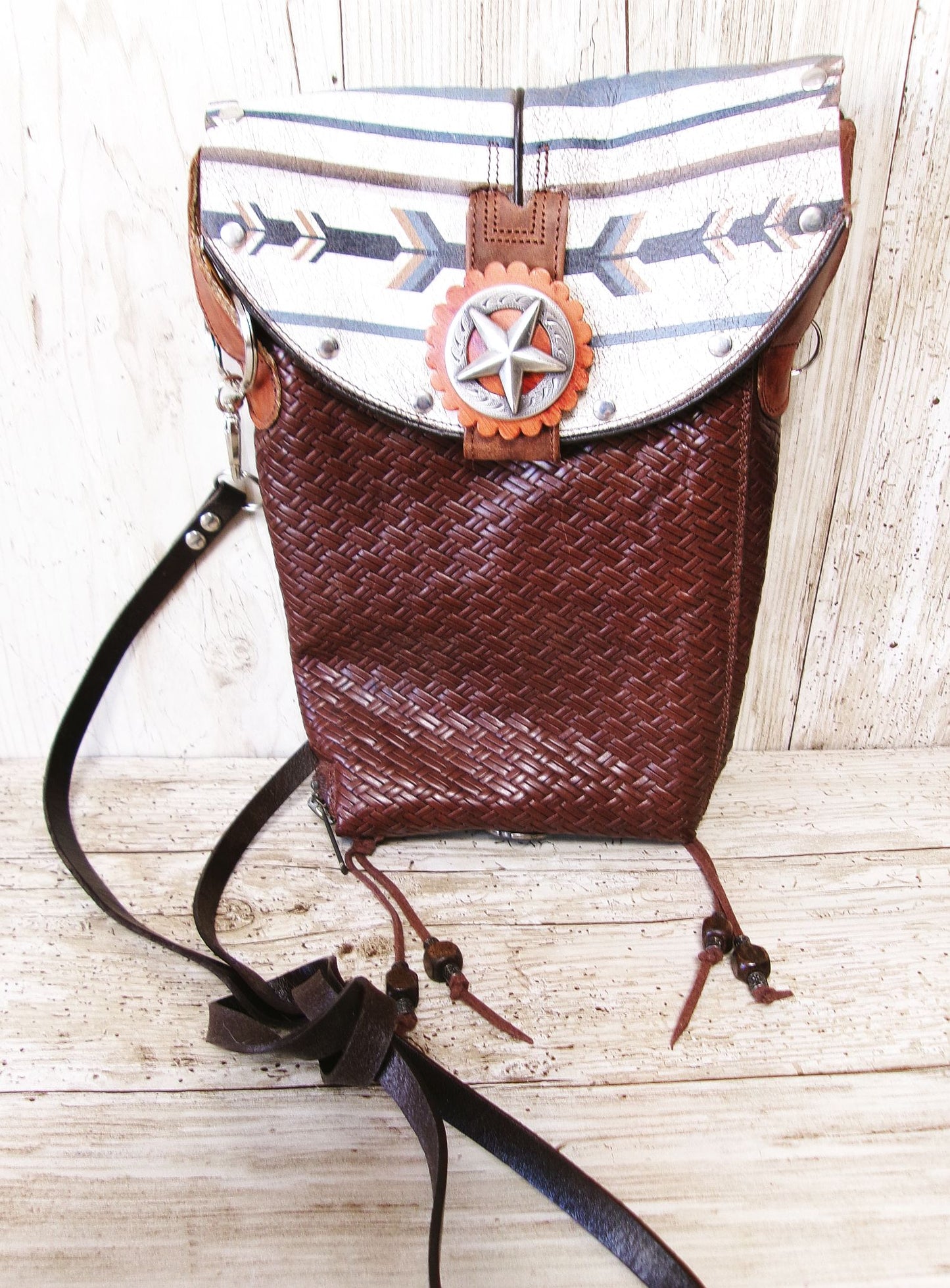 Santa Fe Inspired 6Pc Bundle - Mixed Bag Set handcrafted from cowboy boots. Shop  at ChrisThompsonBags.com and buy the best ["hair on hide"] at Chris Thompson Bags.