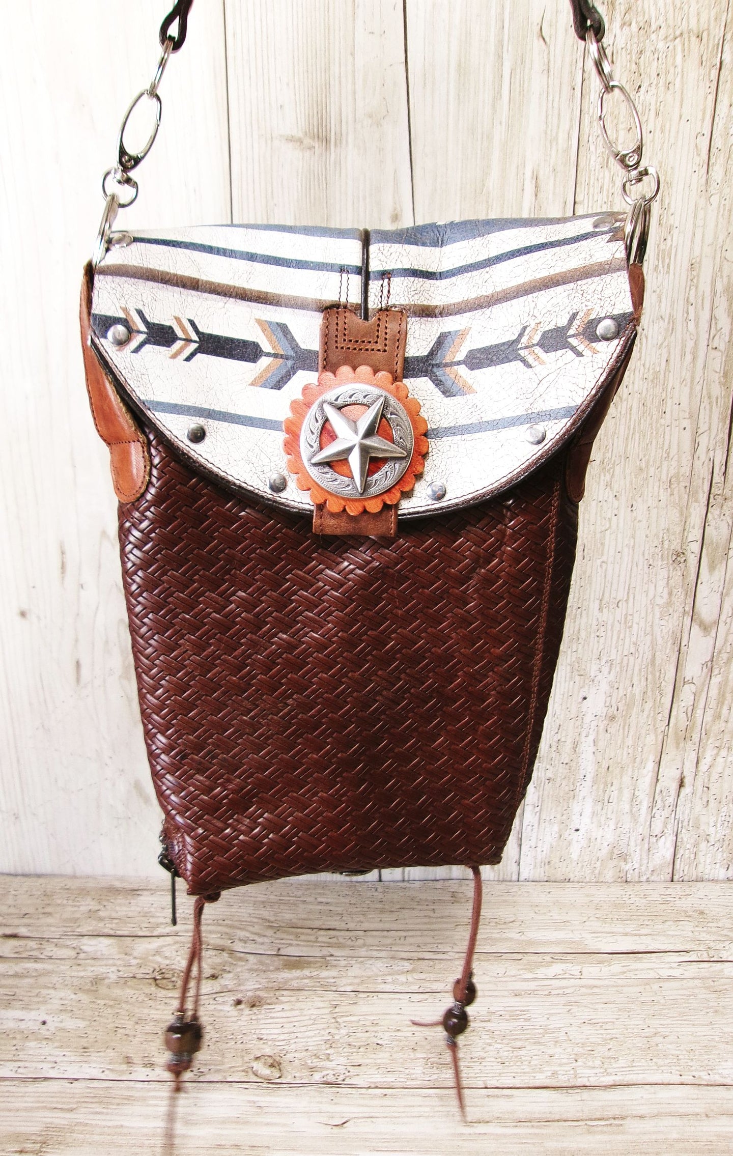 Santa Fe Inspired 6Pc Bundle - Mixed Bag Set handcrafted from cowboy boots. Shop  at ChrisThompsonBags.com and buy the best ["hair on hide"] at Chris Thompson Bags.