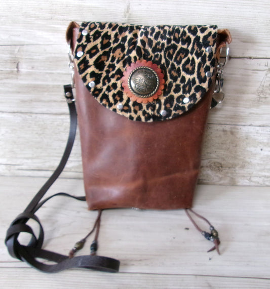 Cowboy Boot Crossbody Hipster Purse HP1034