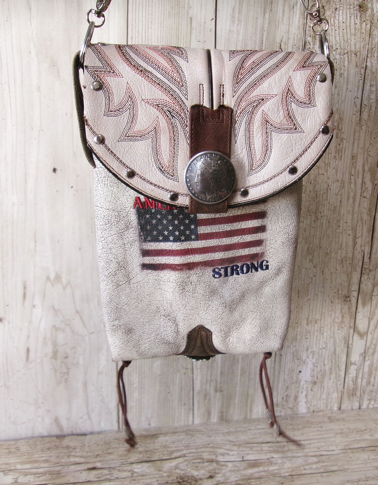 Cowboy Boot Crossbody Hipster Bag HP1065