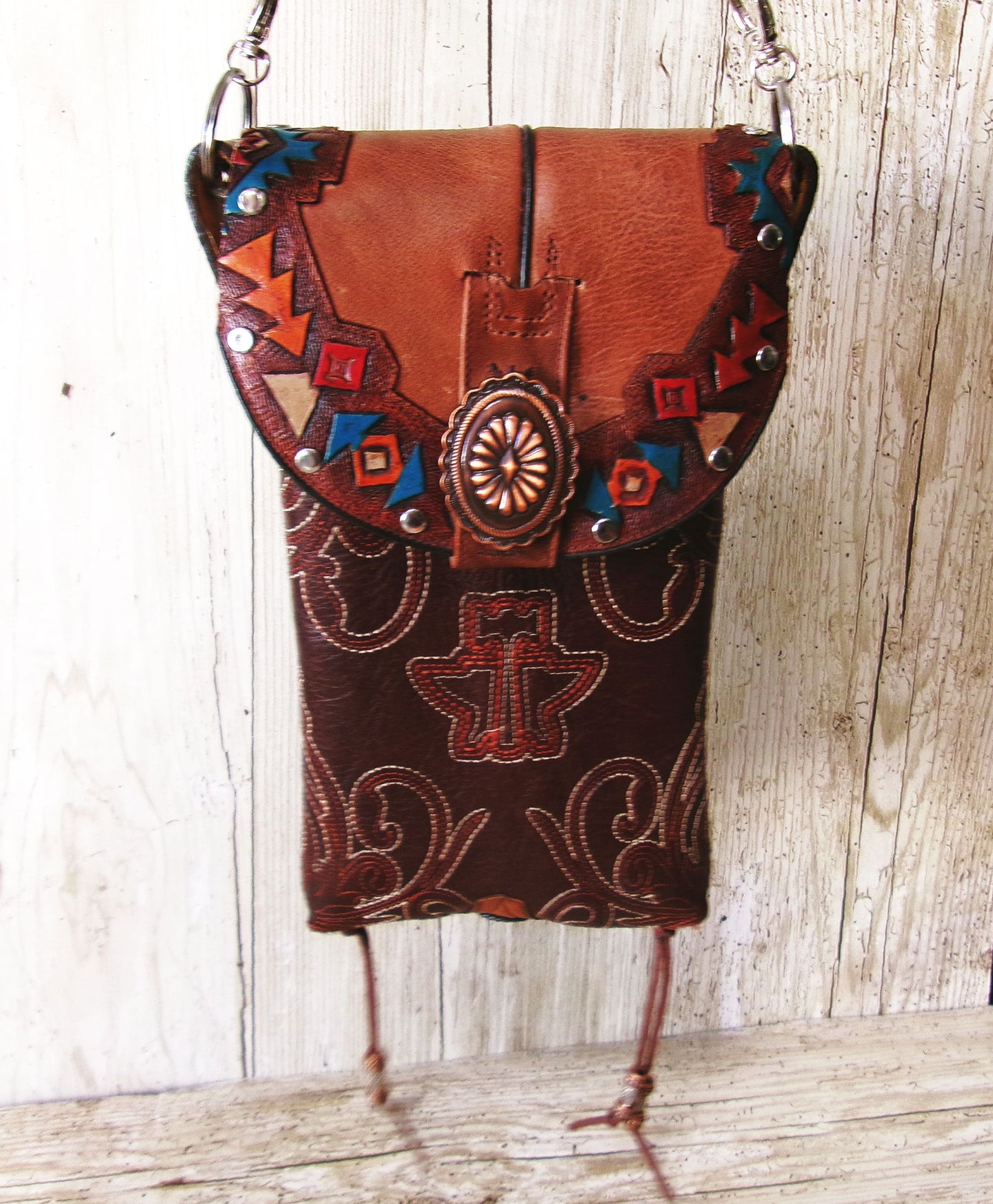 Cowboy Boot Crossbody Hipster Bag HP1066