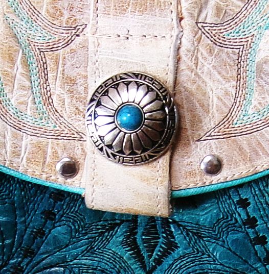 Cowboy Boot Crossbody Hipster Bag HP1067 handcrafted from cowboy boots. Shop Handbags at ChrisThompsonBags.com and buy the best ["Crossbody","fringe","Hipster","Small"] at Chris Thompson Bags.