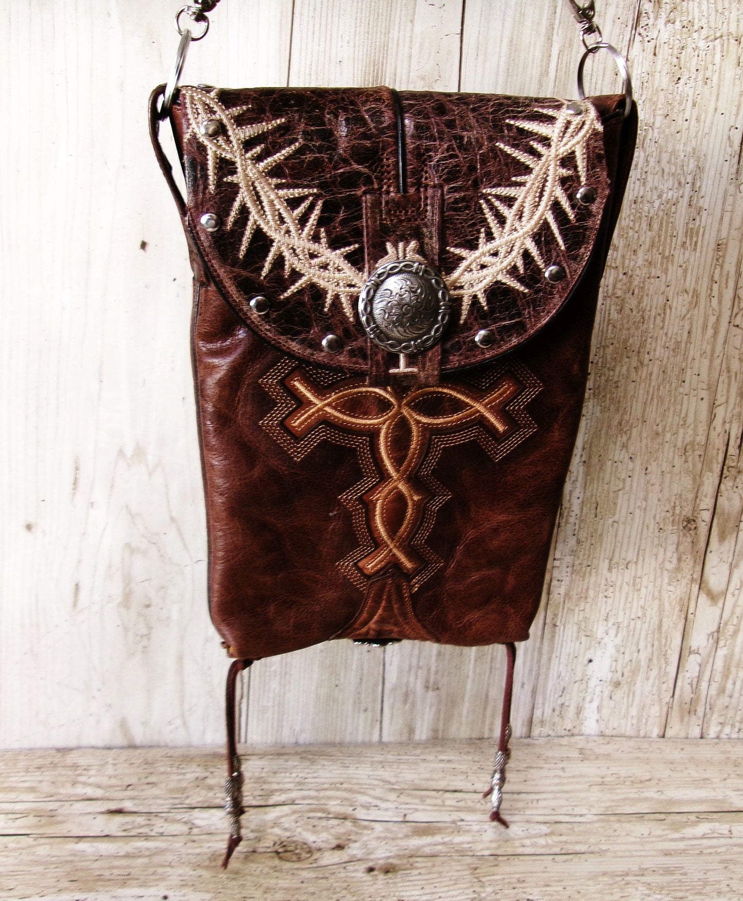 Cowboy Boot Crossbody Hipster Bag HP1068