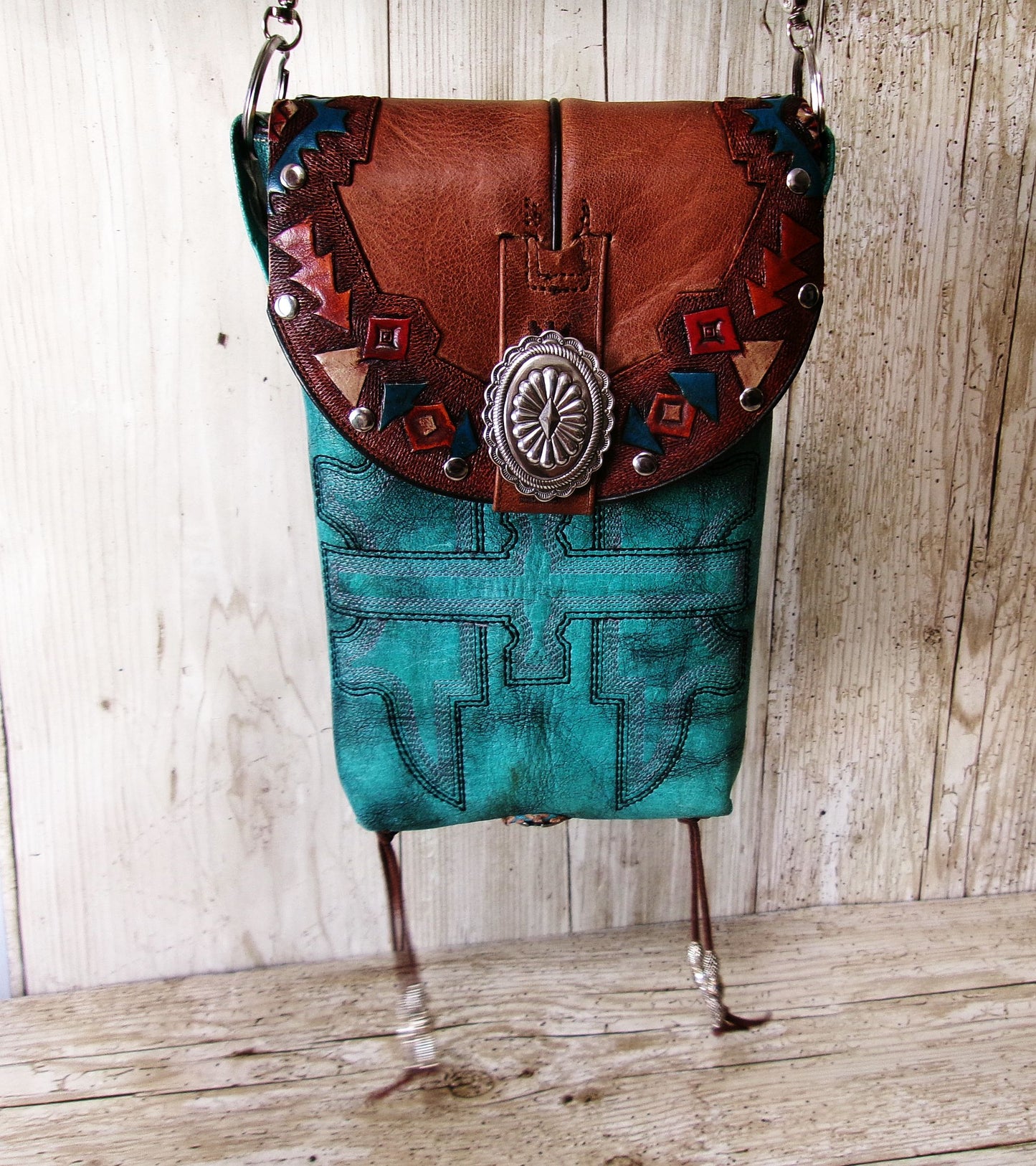 Cowboy Boot Crossbody Hipster Bag HP1069
