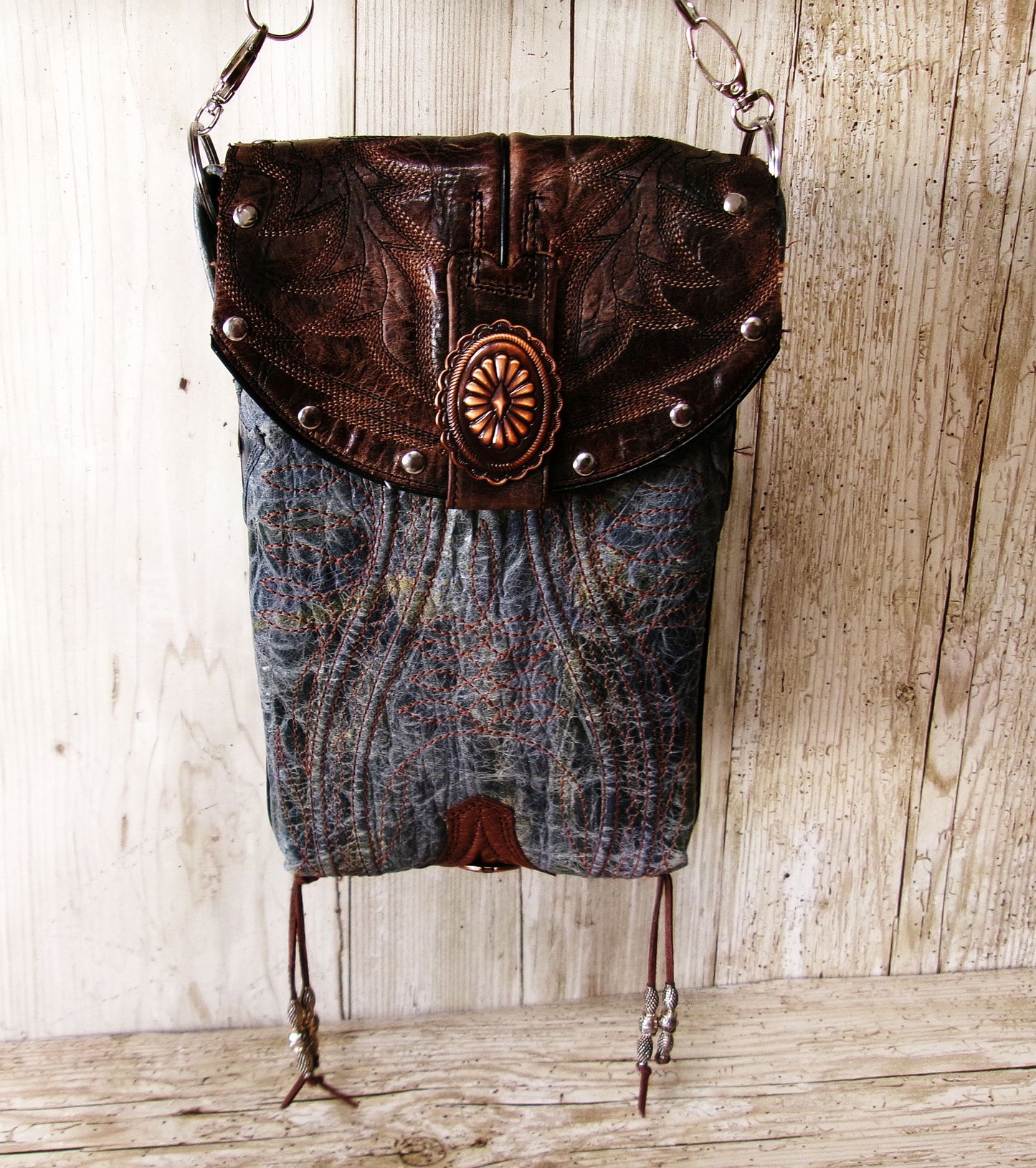 Cowboy Boot Crossbody Hipster Bag HP1070