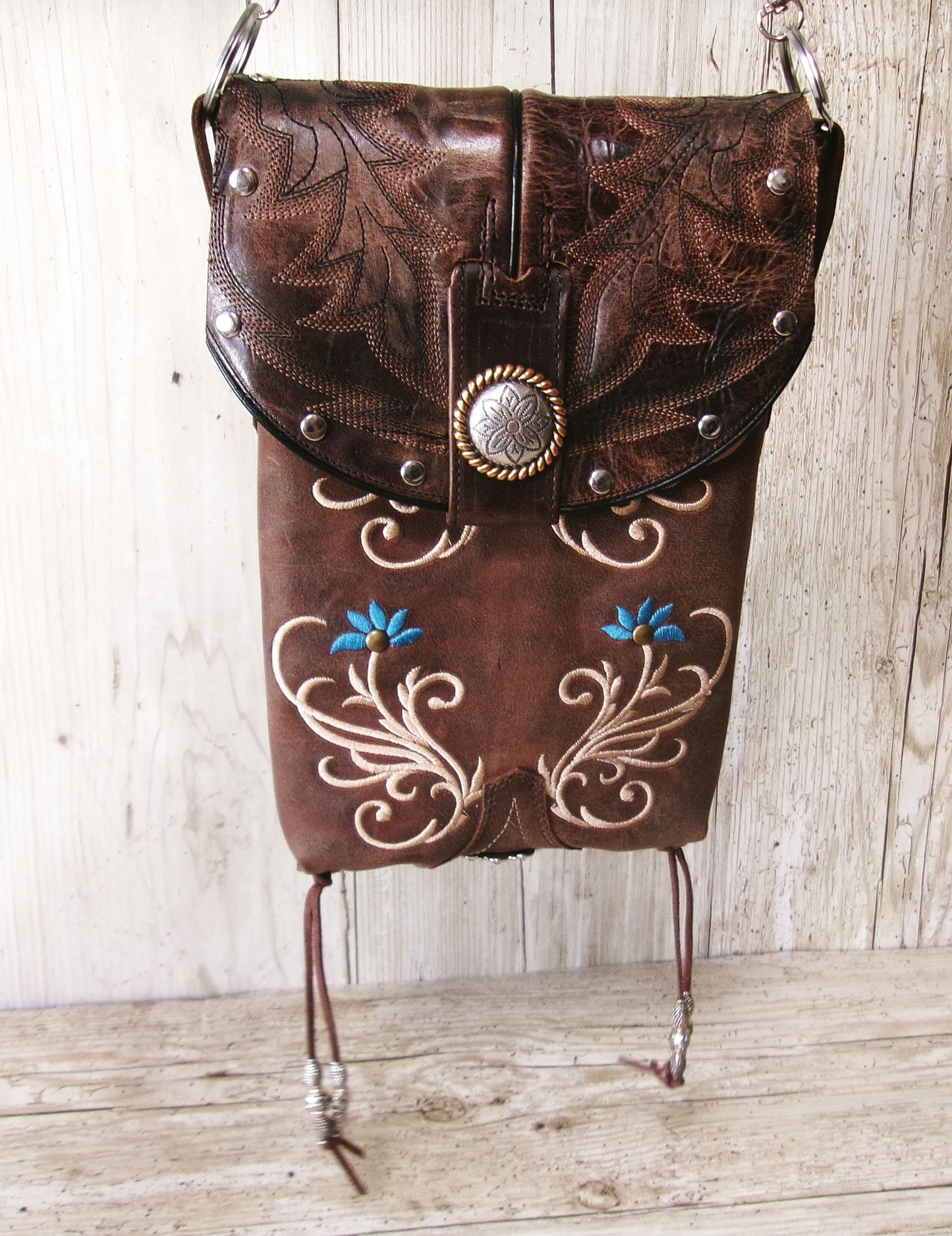 Cowboy Boot Crossbody Hipster Bag HP1072