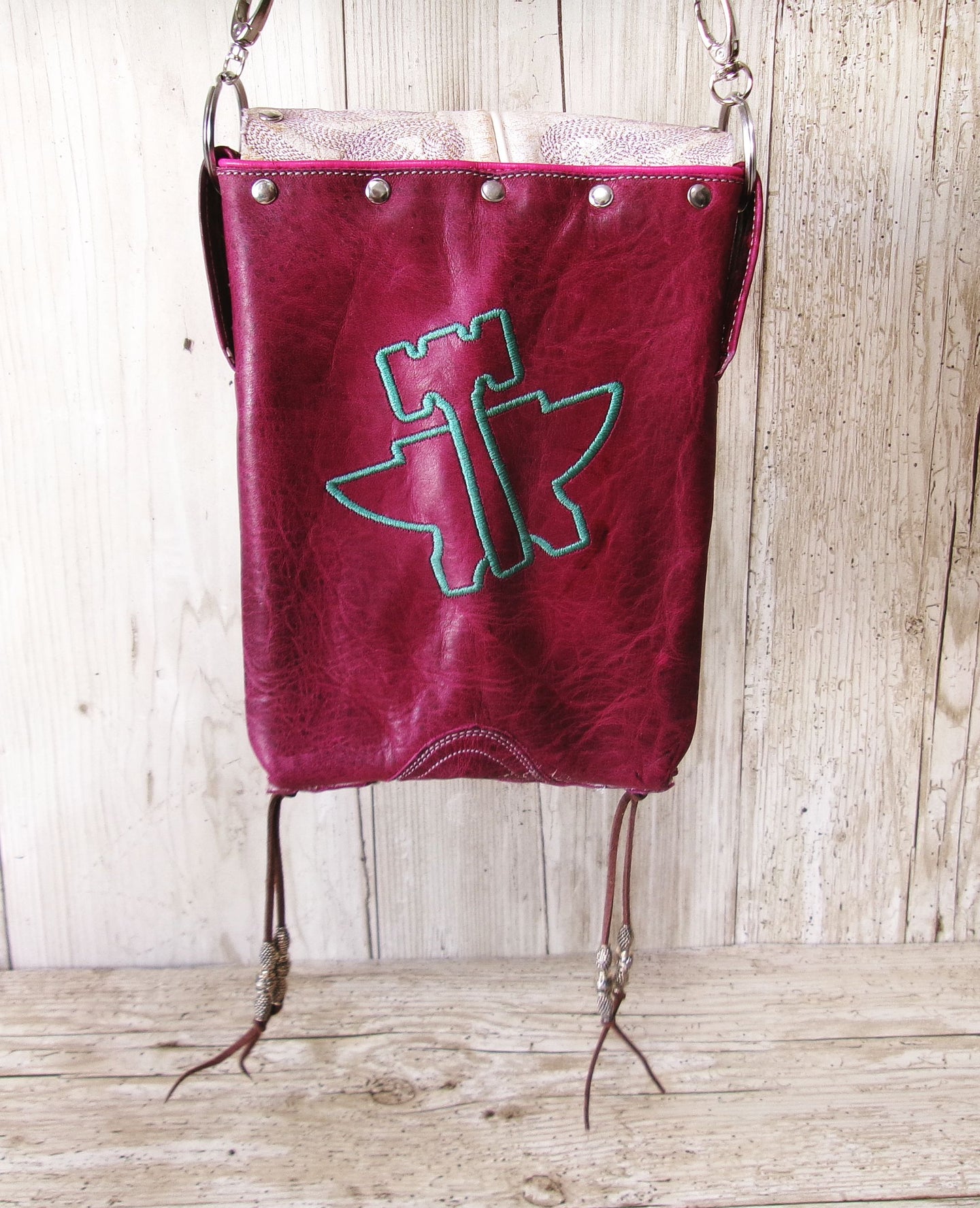 Cowboy Boot Crossbody Hipster Bag HP1073