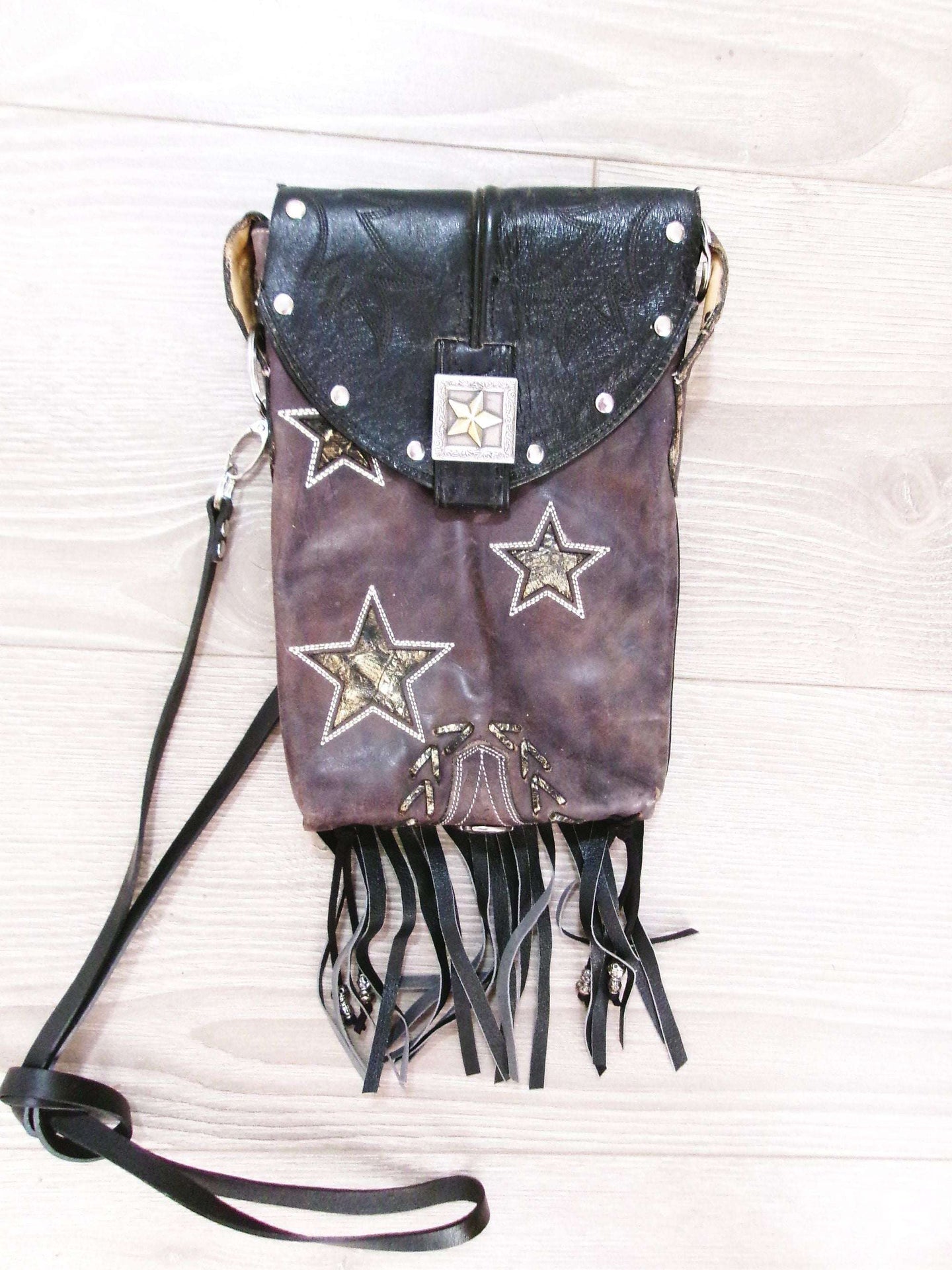 Western Nights Hipster & Leather Bag Bundle - 6pc Set handcrafted from cowboy boots. Shop  at ChrisThompsonBags.com and buy the best [] at Chris Thompson Bags.