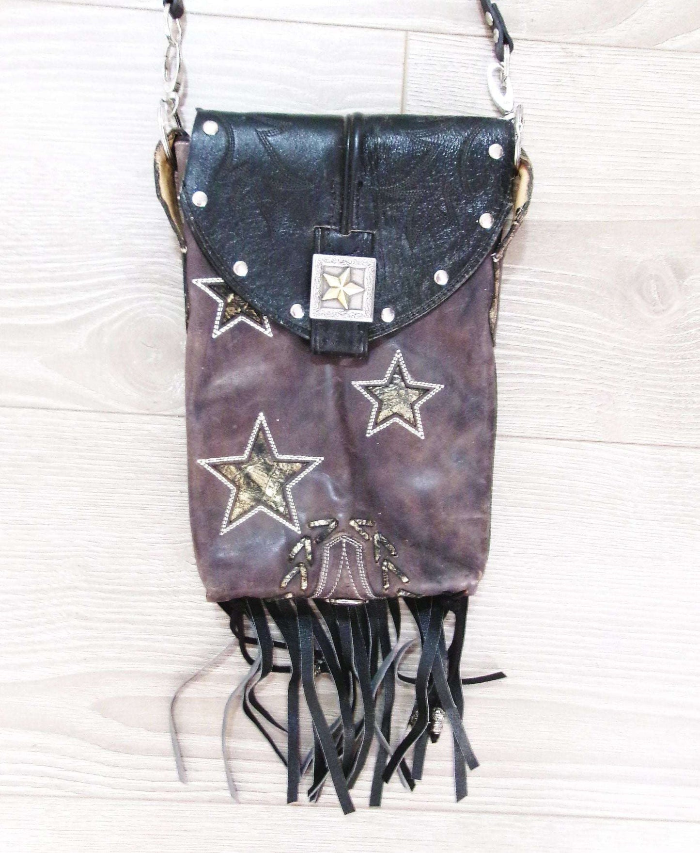 Western Nights Hipster & Leather Bag Bundle - 6pc Set handcrafted from cowboy boots. Shop  at ChrisThompsonBags.com and buy the best [] at Chris Thompson Bags.