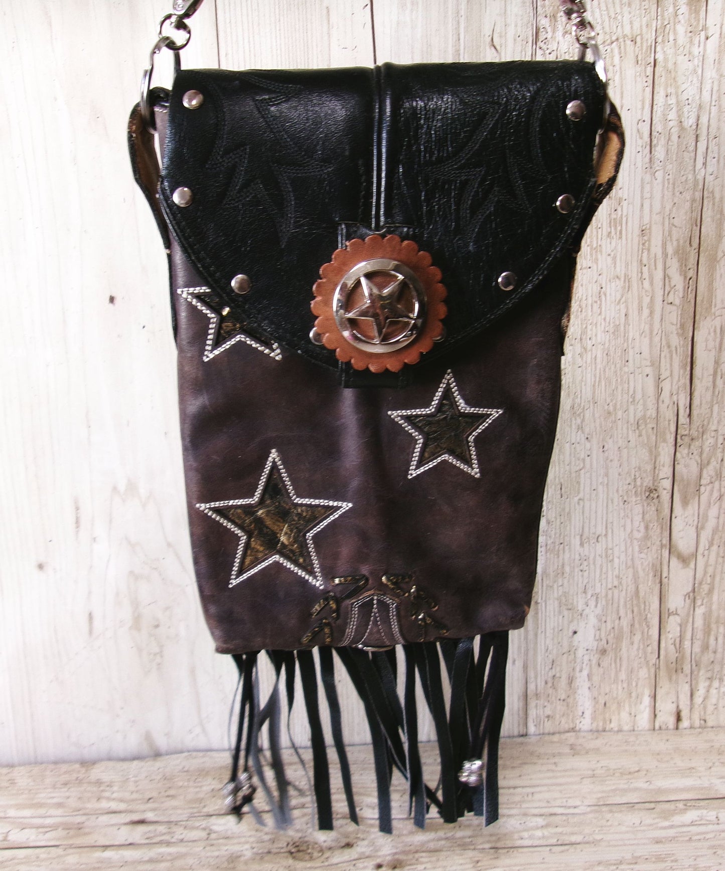 Cowboy Boot Crossbody Hipster Bag HP1076
