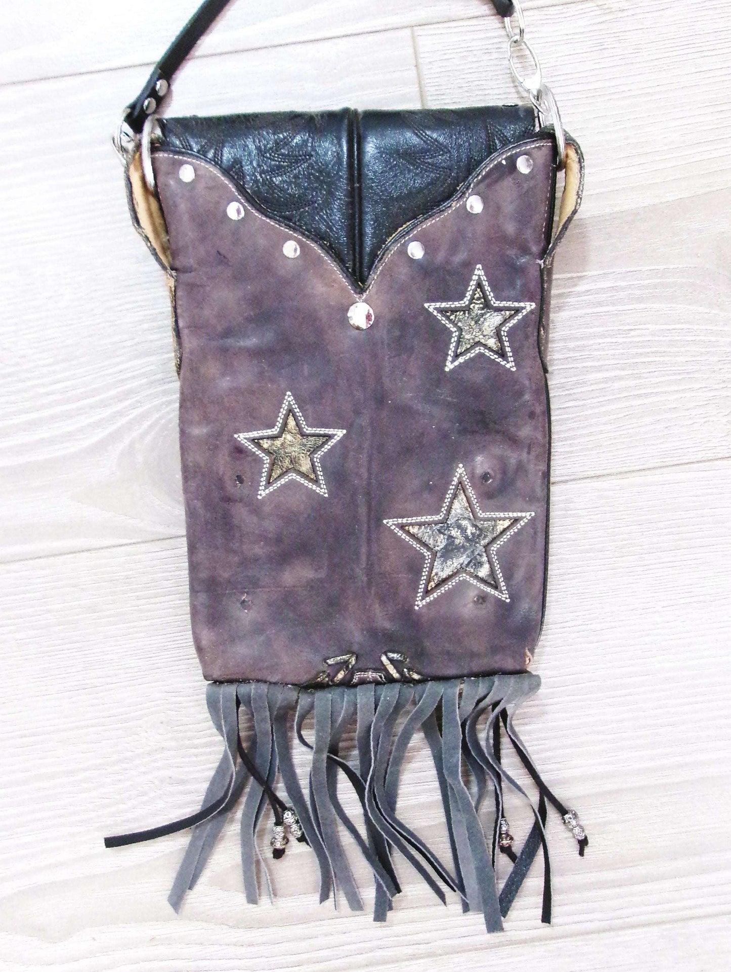 Western Nights Hipster & Leather Bag Bundle - 6pc Set handcrafted from cowboy boots. Shop  at ChrisThompsonBags.com and buy the best [] at Chris Thompson Bags.
