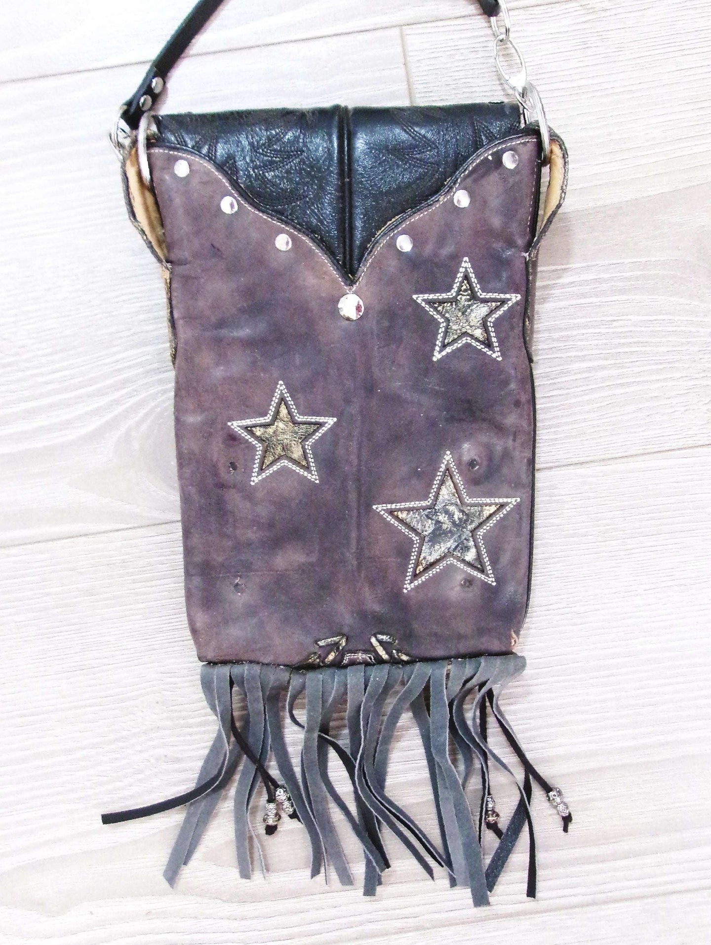 Western Nights Hipster & Leather Bag Bundle - 6pc Set handcrafted from cowboy boots. Shop  at ChrisThompsonBags.com and buy the best [] at Chris Thompson Bags.