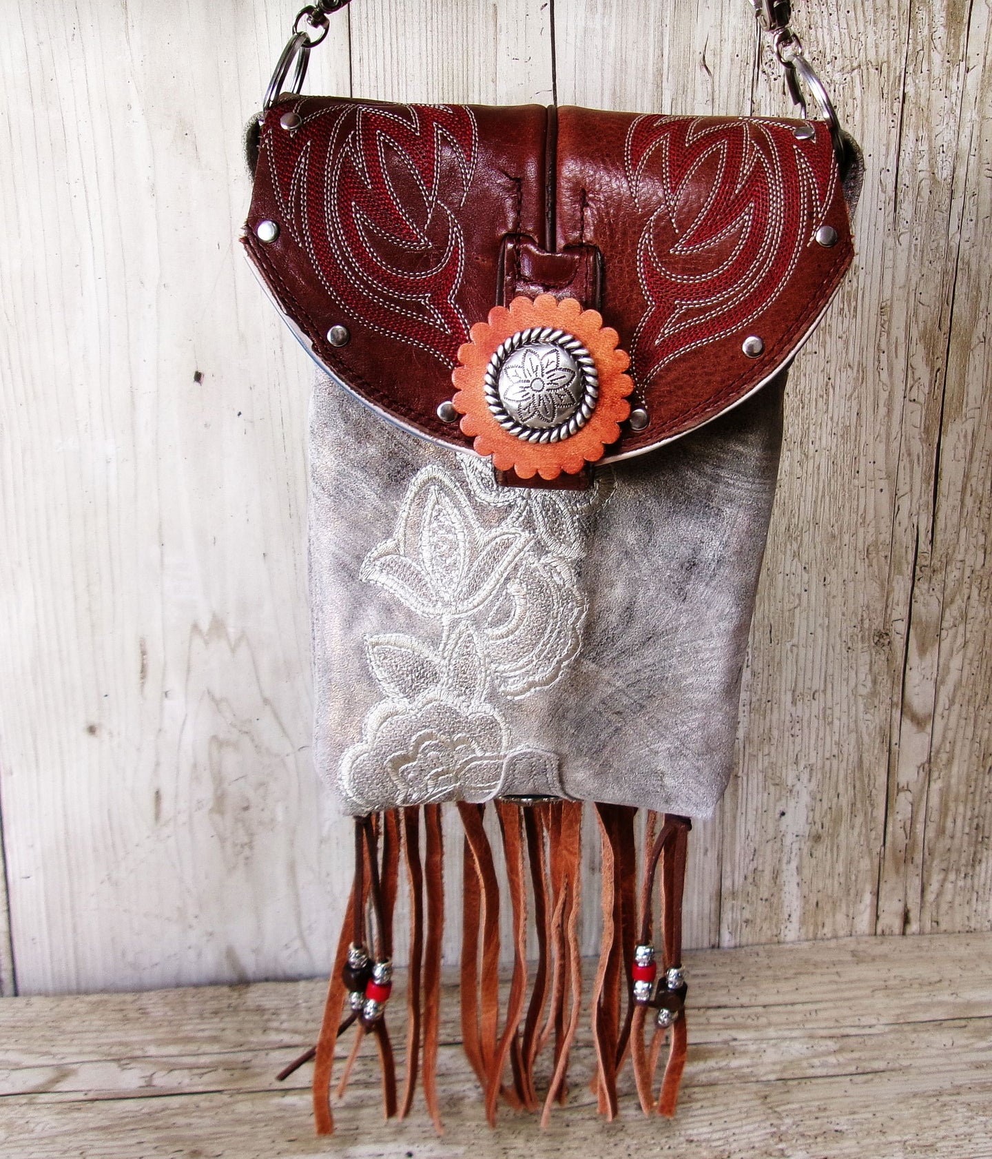 Cowboy Boot Crossbody Hipster Bag HP1077
