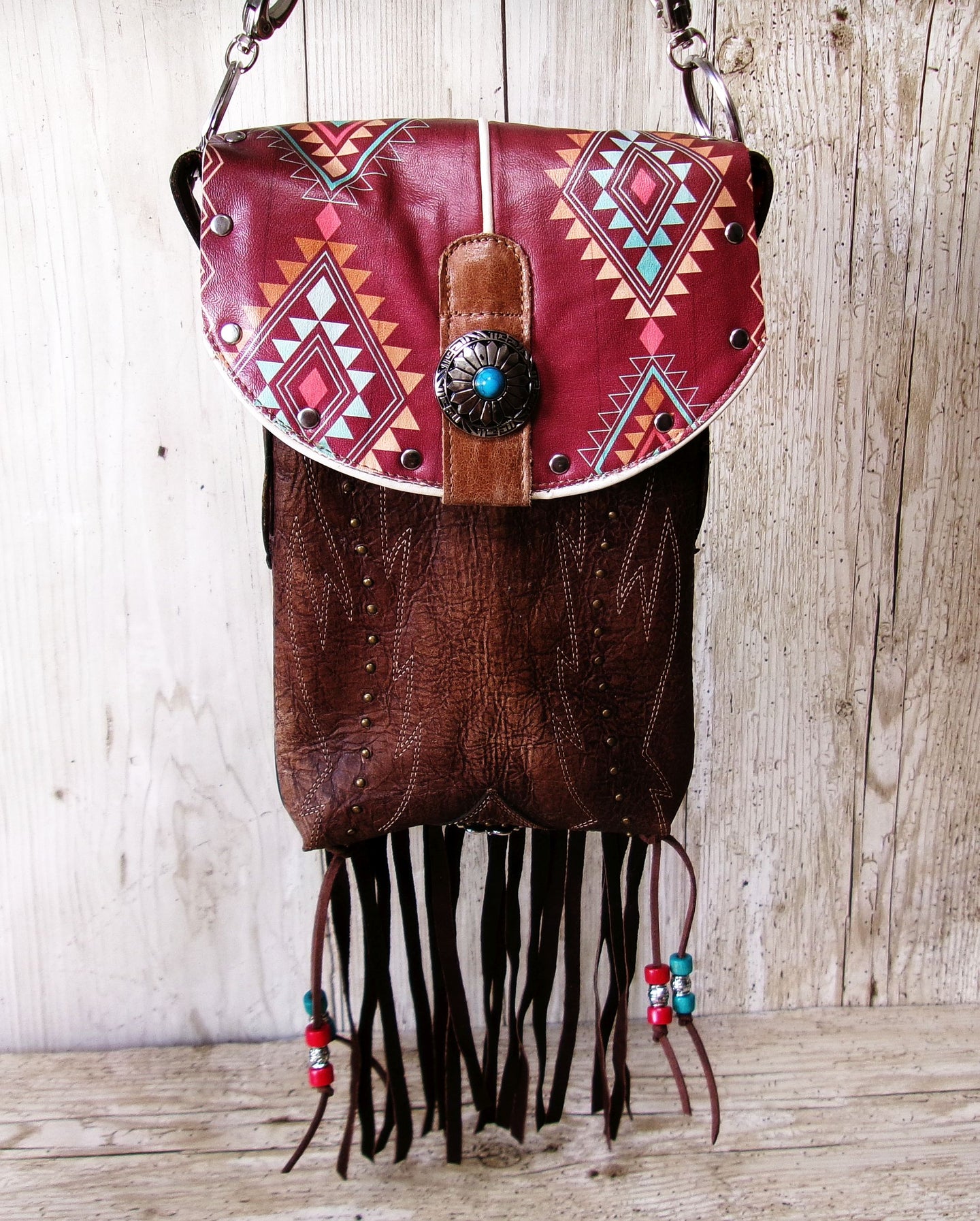 Cowboy Boot Crossbody Hipster Bag HP1078