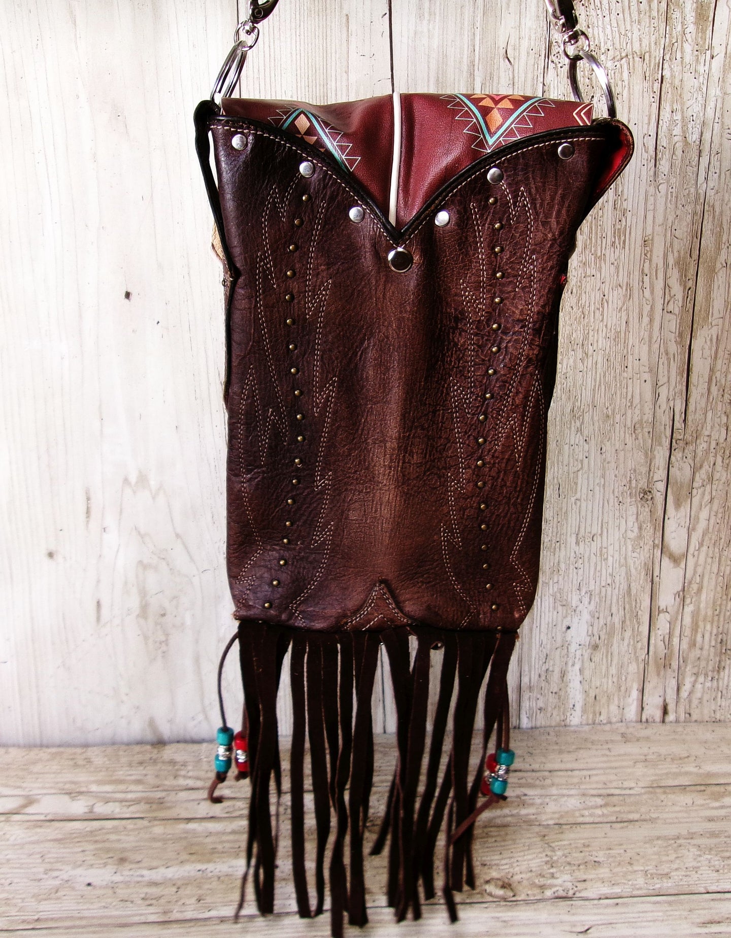 Cowboy Boot Crossbody Hipster Bag HP1078