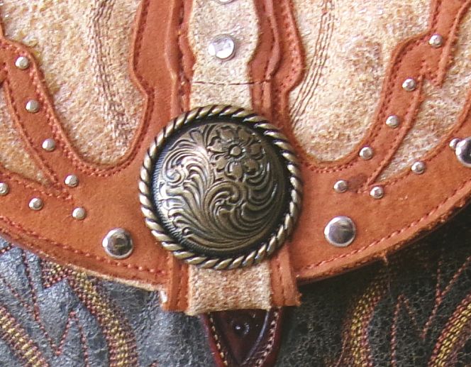 Cowboy Boot Crossbody Hipster Bag HP1082