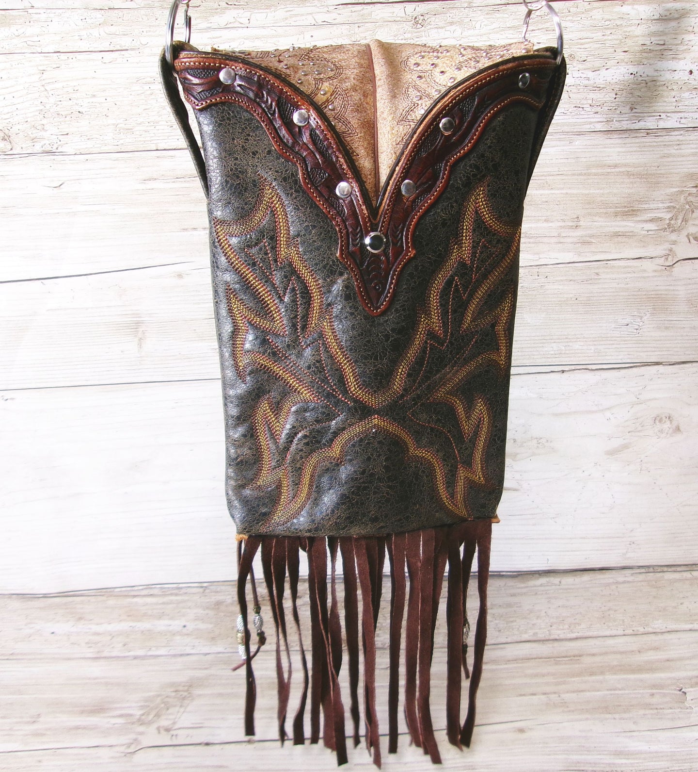 Cowboy Boot Crossbody Hipster Bag HP1082