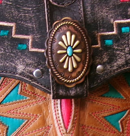 Cowboy Boot Crossbody Hipster Bag HP1083