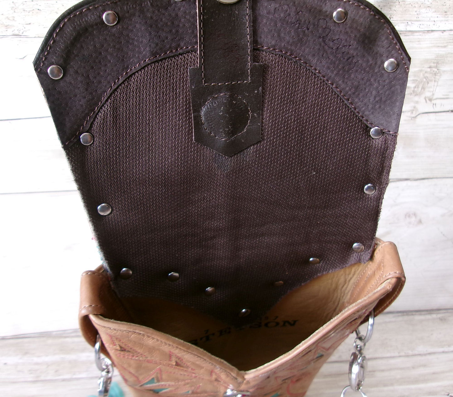 Cowboy Boot Crossbody Hipster Bag HP1083